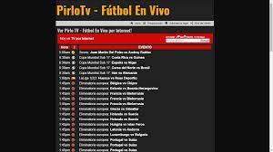 Sitio web de Pirlo TV